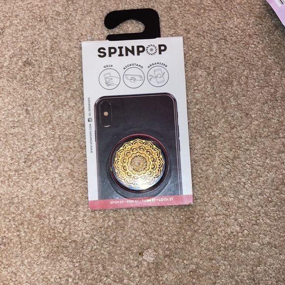 Brand New! Case-mate case for iPhone X.. with spin gold spin pop. - Picture 2 of 3